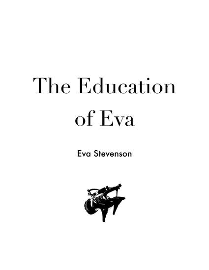 The Education of Eva - The Education of Eva #1 - cover