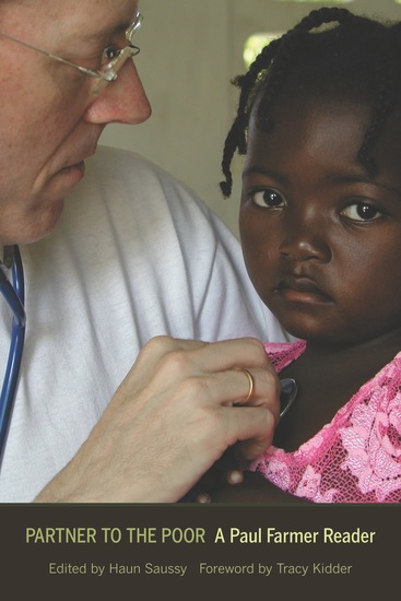 Partner to the Poor - A Paul Farmer Reader - cover