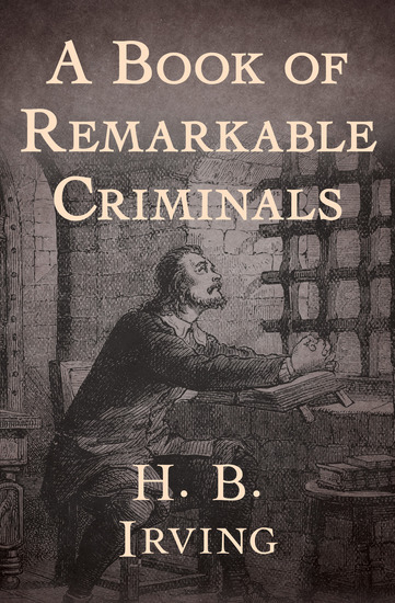 A Book of Remarkable Criminals - cover