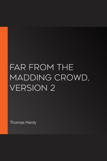 Far From The Madding Crowd version 2 - cover