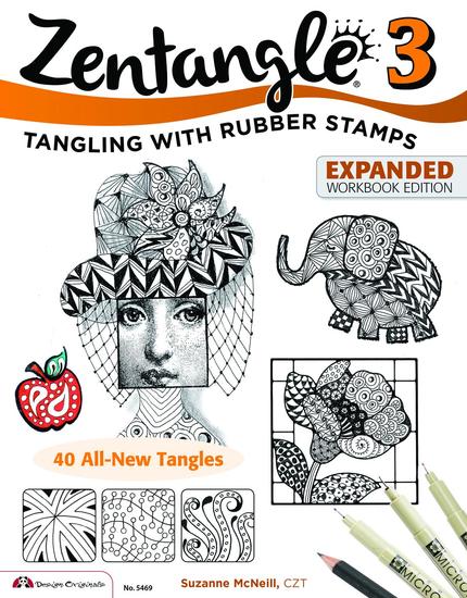 Zentangle 3 - with Rubber Stamps - cover