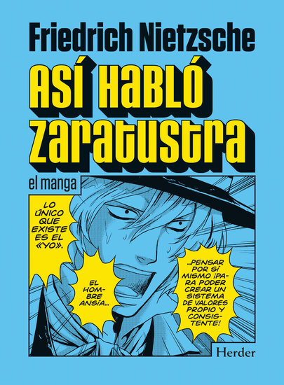 Así habló Zaratustra - el manga - cover