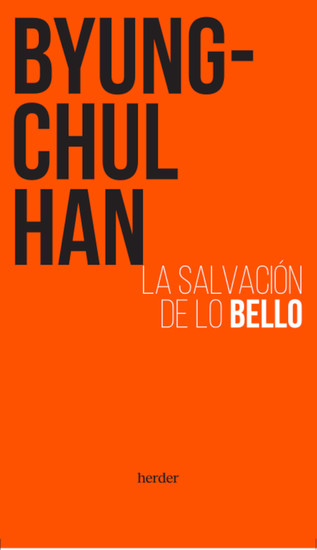 La salvación de lo bello - cover