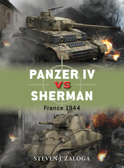Panzer IV vs Sherman - France 1944 - cover