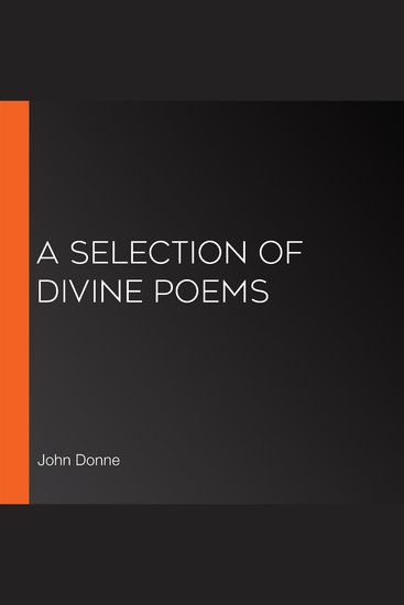 Selection of Divine Poems A - cover
