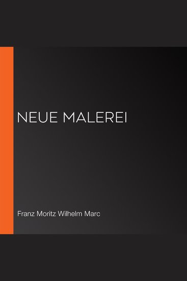 Neue Malerei - cover