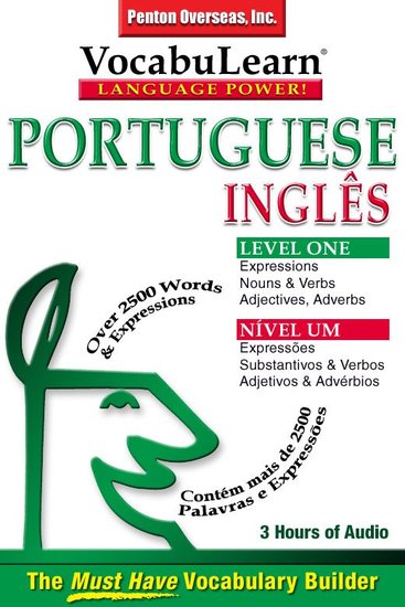 Portuguese English Level 1 - Bilingual Vocabulary Audio Series - cover