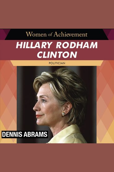 Hillary Rodham Clinton - Politician - cover