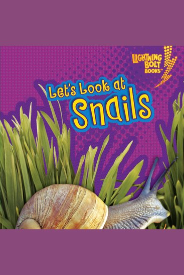 Let's Look at Snails - cover