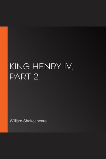 King Henry IV Part 2 - cover