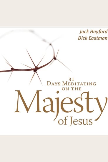 31 Days Meditating on the Majesty of Jesus - cover