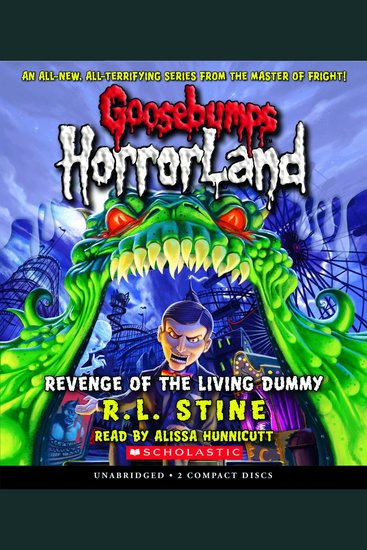Revenge of the Living Dummy (Goosebumps HorrorLand #1) - cover