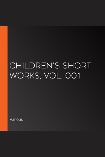 Children's Short Works Vol 001 - cover