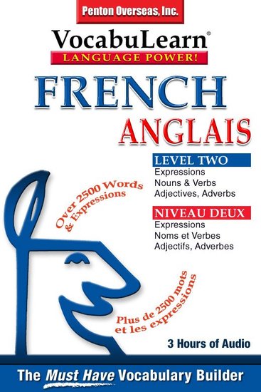 French English Level 2 - Bilingual Vocabulary Audio Series - cover