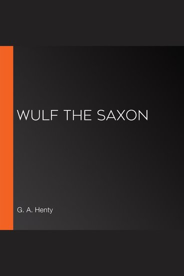 Wulf the Saxon - cover