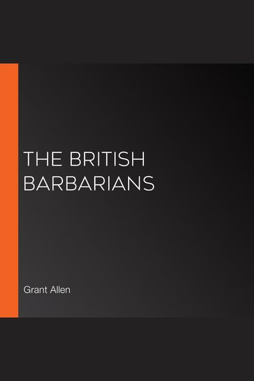 The British Barbarians - cover