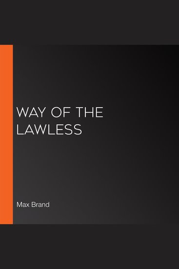 Way of the Lawless - cover