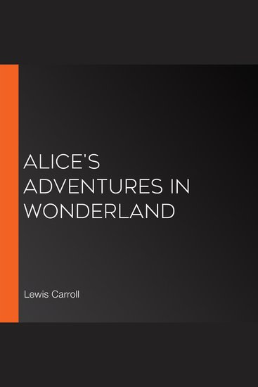 Alice's Adventures in Wonderland - cover