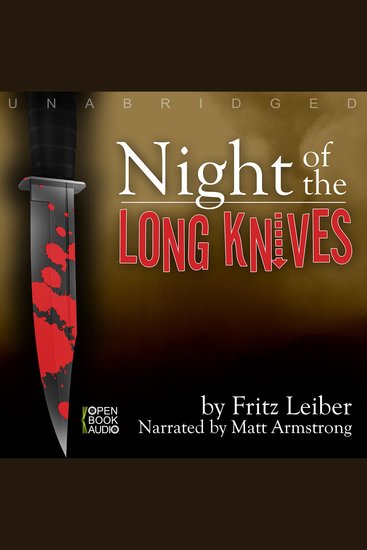 Night of the Long Knives - cover