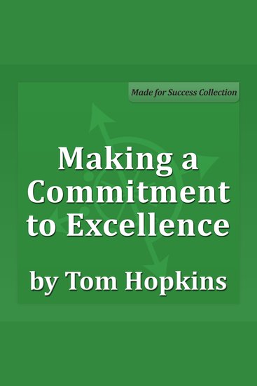 Making a Commitment to Excellence - Becoming a Sales Professional - cover