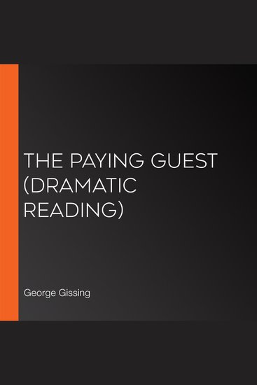 The Paying Guest (dramatic reading) - cover