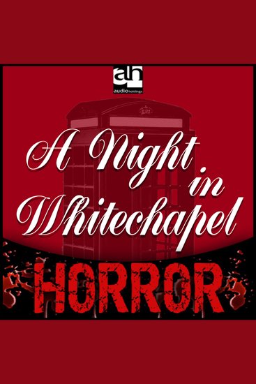 Night in Whitechapel A - A Tale of Terror - cover