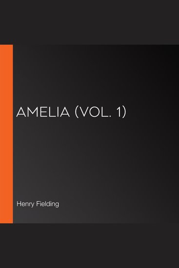 Amelia (Vol 1) - cover