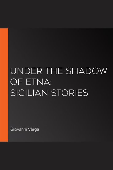 Under the Shadow of Etna: Sicilian Stories - cover