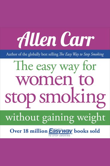 The Easy Way for Women to Stop Smoking - cover