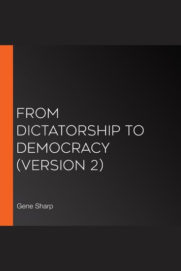 From Dictatorship to Democracy (version 2) - cover