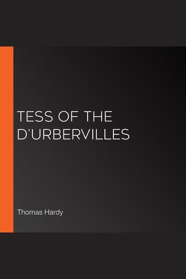 Tess of the d'Urbervilles - cover