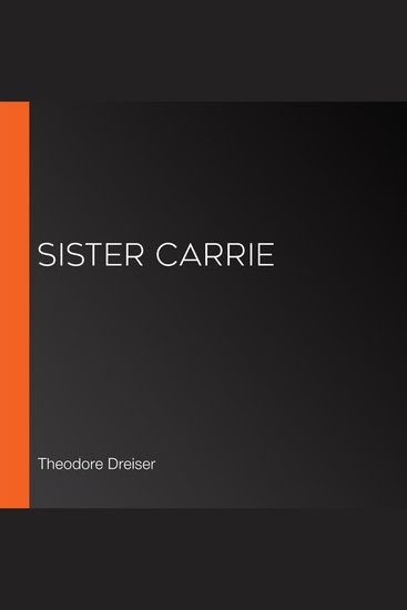 Sister Carrie - cover