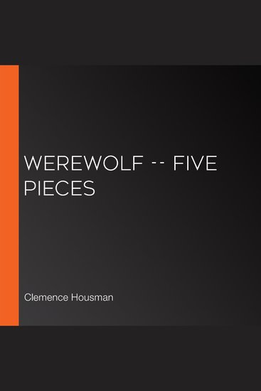 Werewolf -- Five Pieces - cover