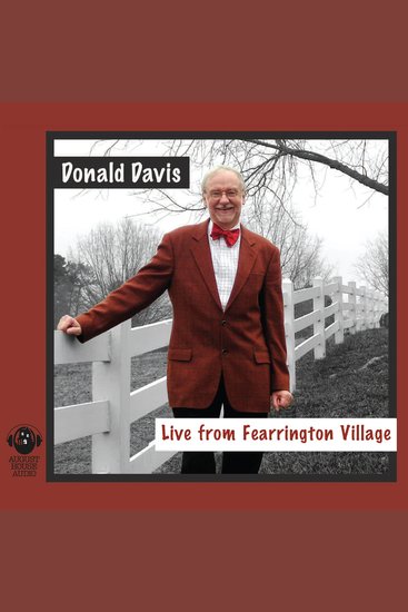 Donald Davis Live from Fearrington Village - cover