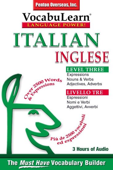 Vocabulearn: Italian English Level 3 - Bilingual Vocabulary Audio Series - cover