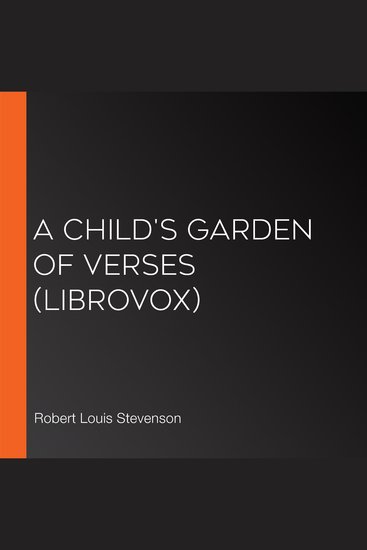 Child's Garden of Verses (Librovox) A - cover