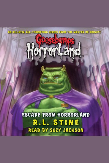 Goosebumps HorrorLand: Escape from HorrorLand - cover