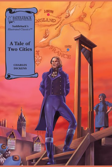 Tale of Two Cities A (A Graphic Novel Audio) - Illustrated Classics - cover