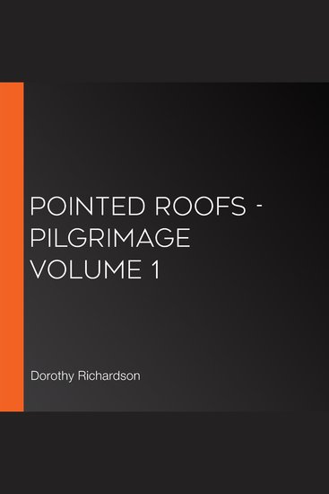 Pointed Roofs - Pilgrimage Volume 1 - cover