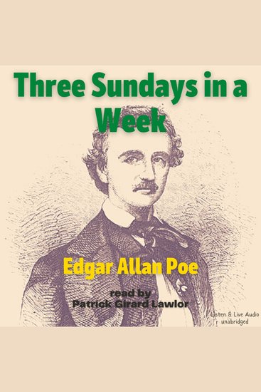 Three Sundays in a Week - cover