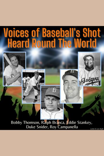 Voices of Baseball's Shot Heard Round The World - cover