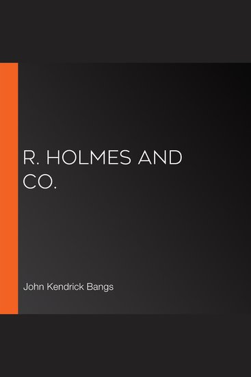 R Holmes and Co - cover