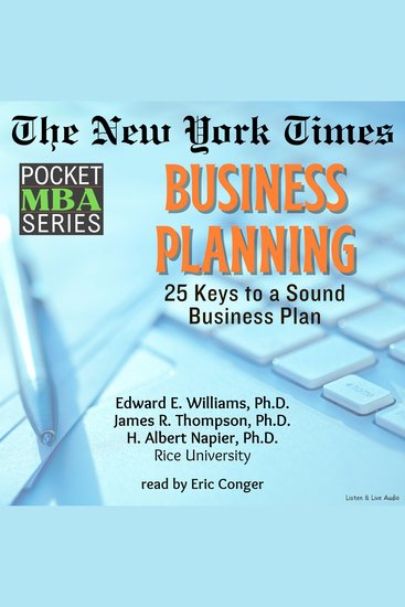 New York Times Pocket MBA Series The: Business Planning - 25 Keys to Sound Business Plan - cover