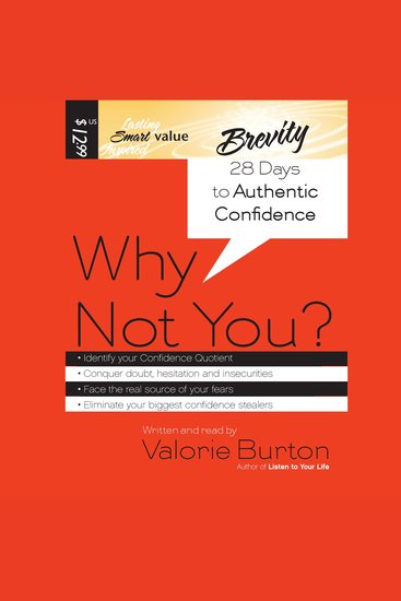 Why Not You? - 28 Days to Authentic Confidence - cover