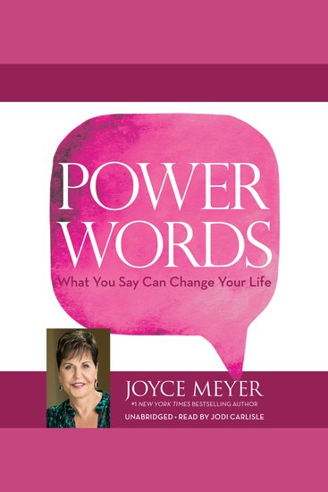 Power Words - What You Say Can Change Your Life - cover