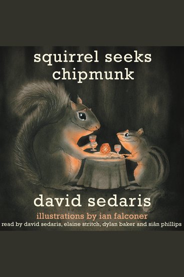 Squirrel Seeks Chipmunk - A Modest Bestiary - cover