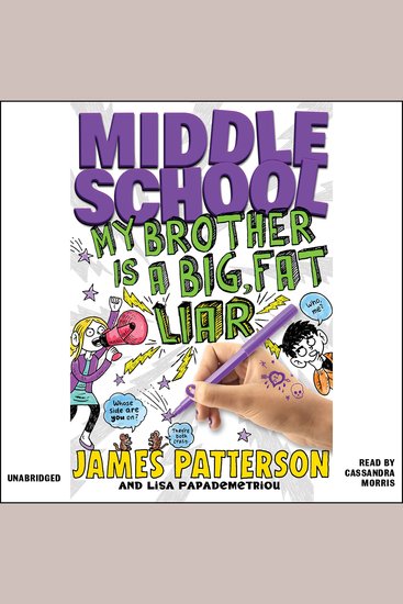 Middle School: My Brother Is a Big Fat Liar - cover
