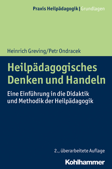 Heilpädagogisches Denken und Handeln - Eine Einführung in die Didaktik und Methodik der Heilpädagogik - cover