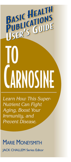 User's Guide to Carnosine - cover