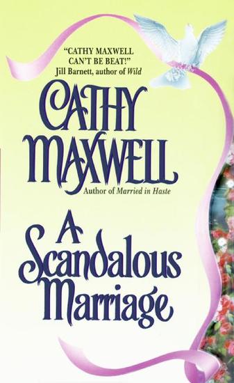 A Scandalous Marriage - cover